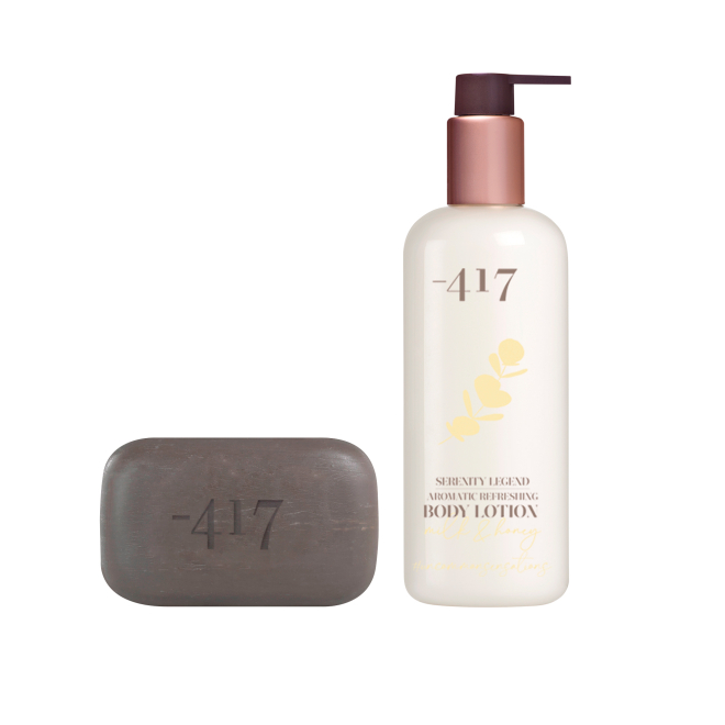 Купить со скидкой Набор для ухода за телом "Очищение и увлажнение с ароматом Молоко и Мед" 475 мл в официальном интернет-магазине minus417ru.com с бесплатной доставкой по России